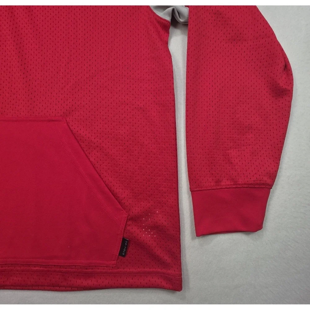 Ohio State Buckeyes Nike Hoodie Mens M JERSEY MESH PANALS Team Issued UNIQUE
